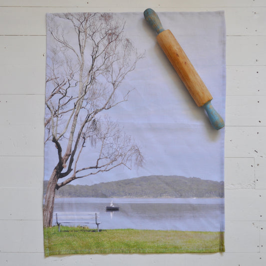 The Pelican's Rest Tea Towel - 100% Linen