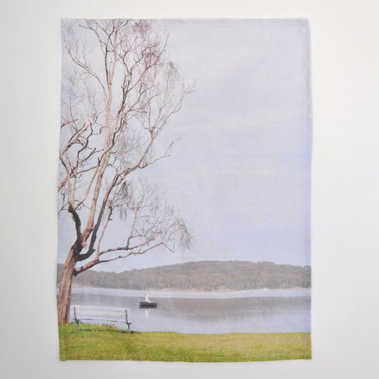 The Pelican's Rest Tea Towel - 100% Linen