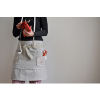 Waist Apron / Half Apron with Pockets #2
