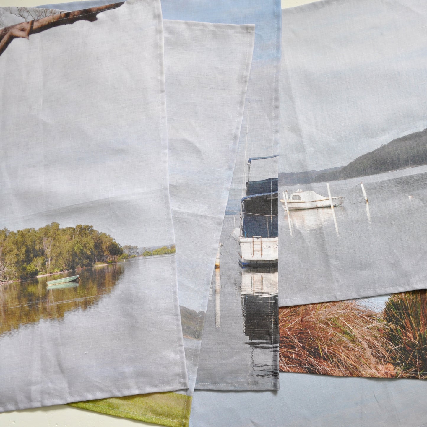 The Pelican's Rest Tea Towel - 100% Linen